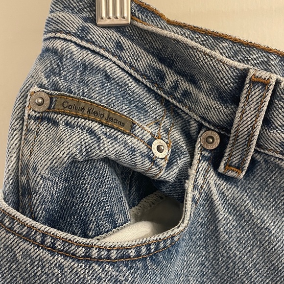 Vintage Calvin Klein Jeans Blue Denim - Picture 6 of 6